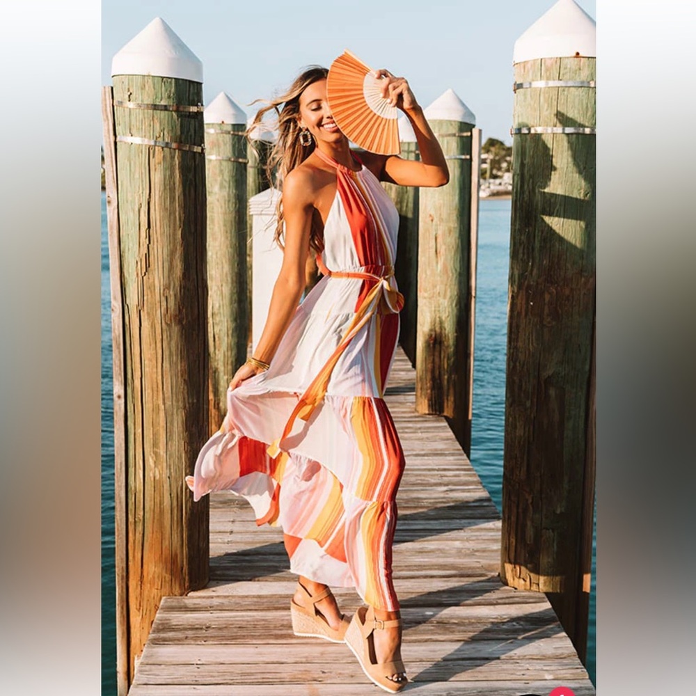 Buddy love size small maxi dress.